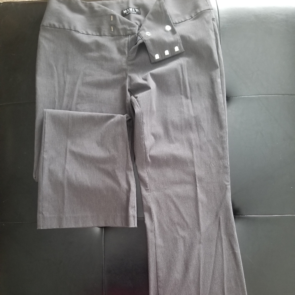 Ladies Gray Slacks - Picture 4 of 4